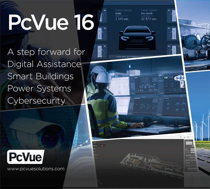 PcVue innove avec sa nouvelle plateforme SCADA PcVue 16